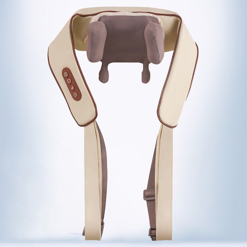 Trapezius Massager, Waist And Neck Dual-Purpose Shoulder And Neck Massager, Kneading Neck Massage Shawl, Waist And Cervical Spine Massager - Image 3